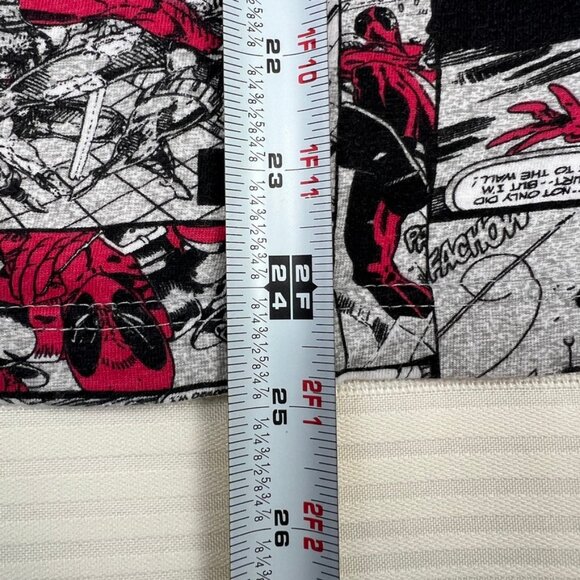 Marvel Deadpool The New Mutants All Over Comic Print Tank Top Mens Size L - Picture 3 of 7